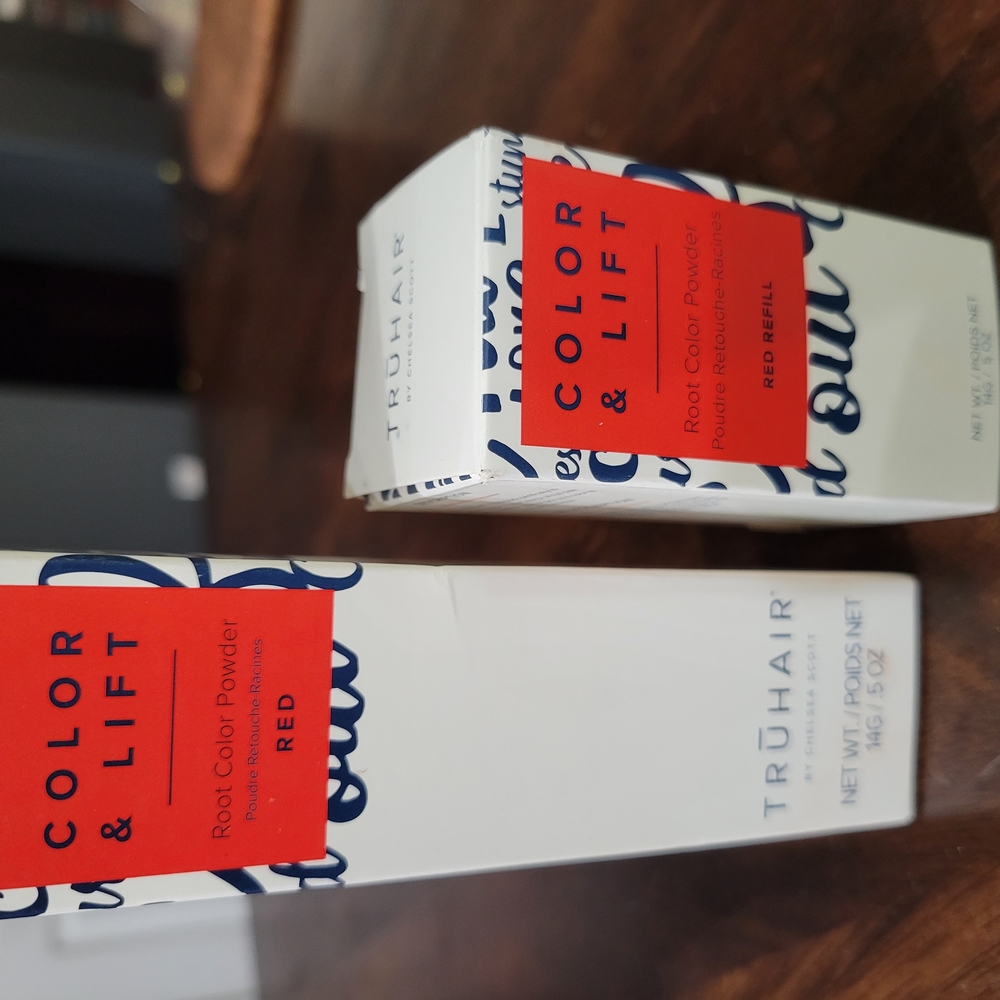 TruHair Color & Lift Root Color Powder - Red
